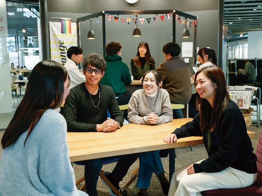 気軽に参加できる学生による英会話