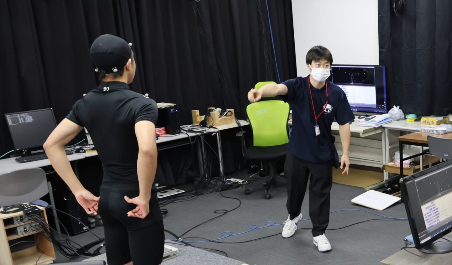 スポーツデータの測定を体験しよう！
