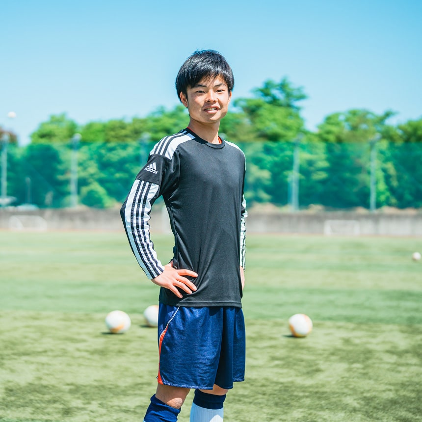 スポーツ健康学部スポーツ健康学科4年［豊川高等学校出身］秋野亮太