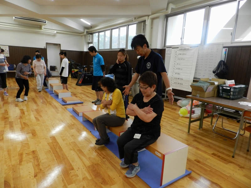 健康運動教室 in NGU 2017春開催中