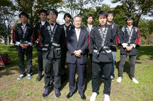 熱田区消防団連合観閲式