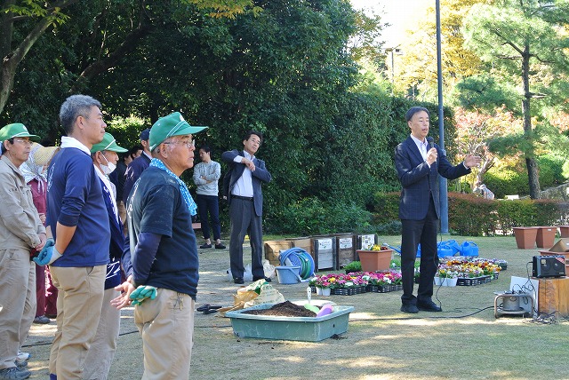 花植えイベント