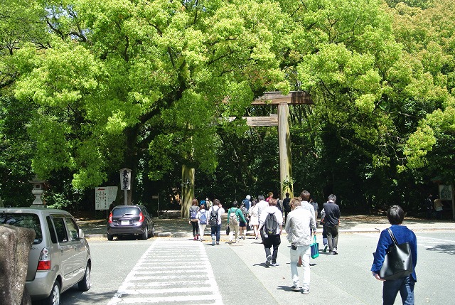 宮の渡しから熱田神宮までを散策