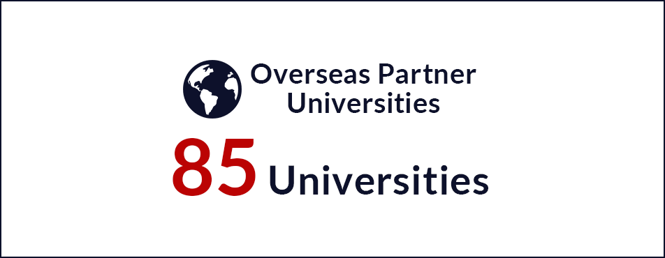 Overseas Partner Universities 85 Universities