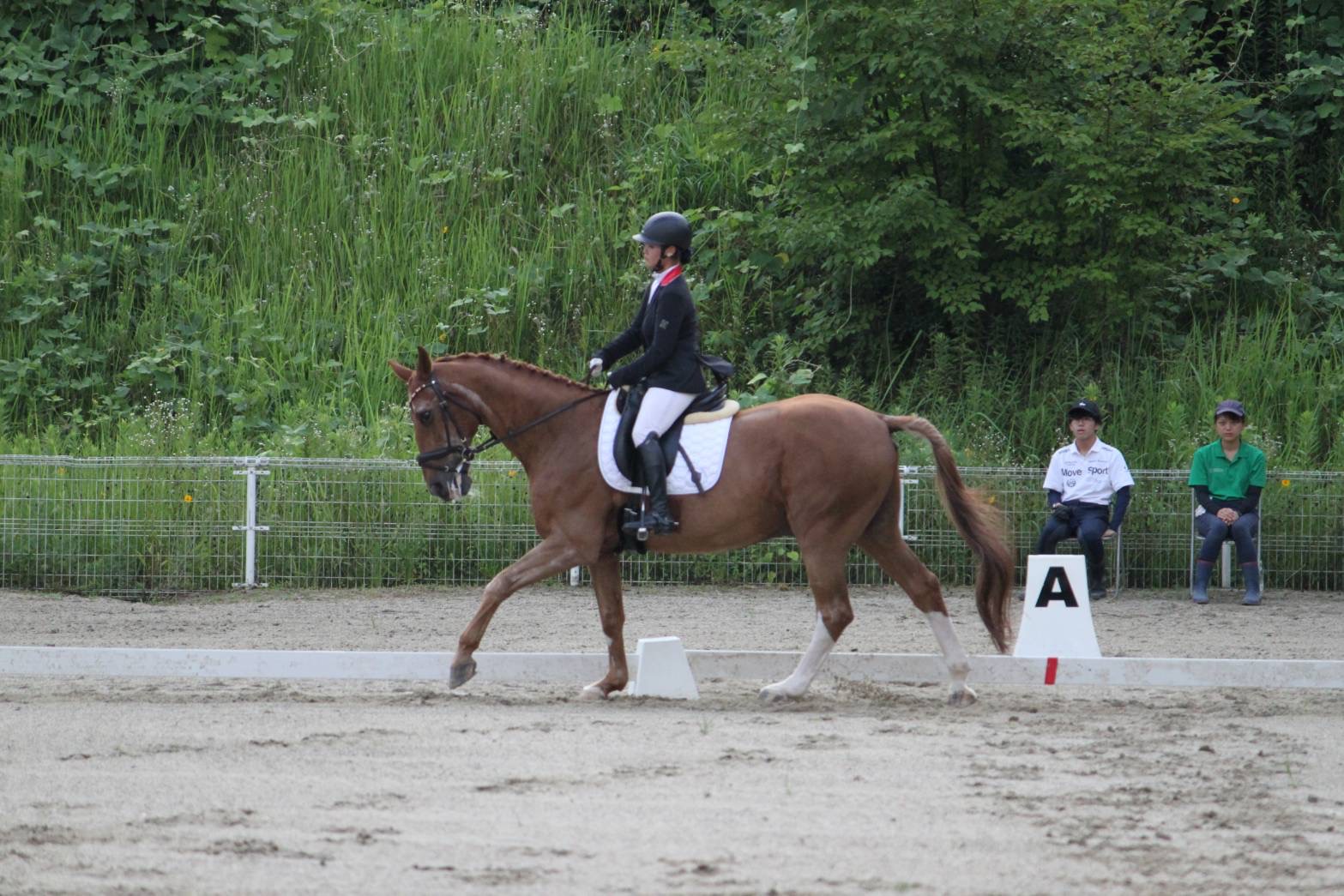 鈴木結初選手とハイデルベルク号