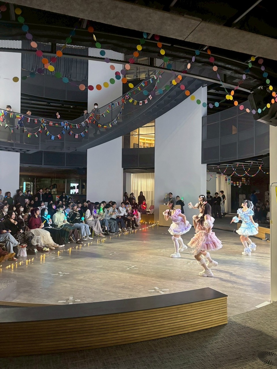 イベントに参加する学生