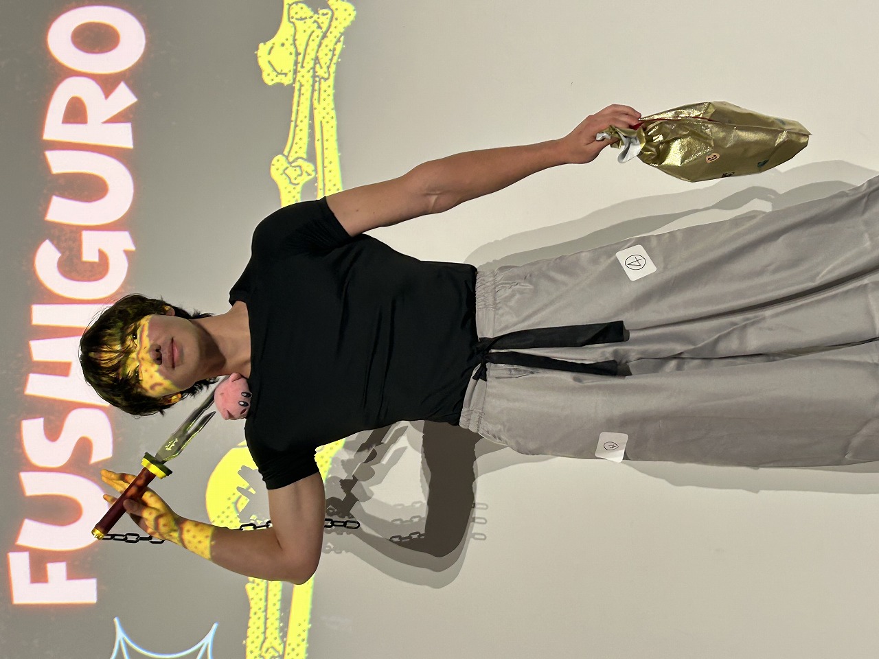 仮装コンテスト優勝者の写真です。