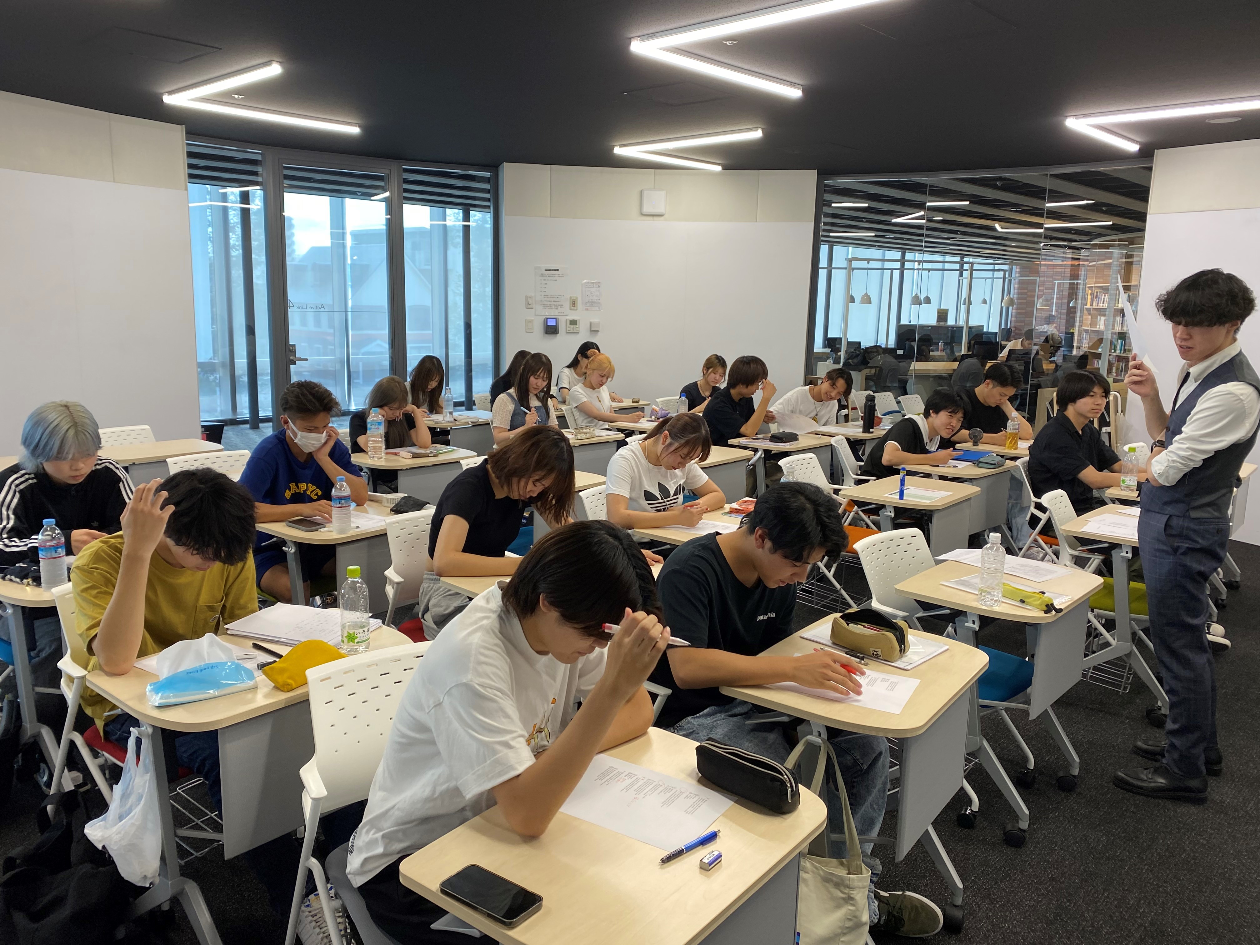 TOEFL対策講座の授業風景