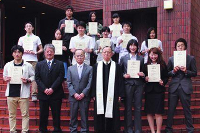 2017年度 学部長表彰式挙行